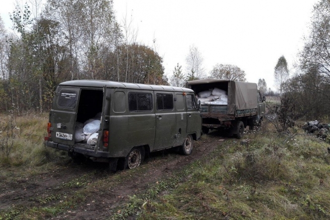 Российские таможенники обстреляли машины, что перевозили контрабандное мясо из Украины, - ВИДЕО