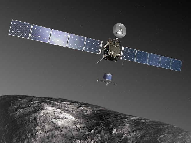 Космічний модуль здійснив історичну посадку на комету Чурюмова-Герасименко