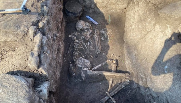 Археологи знайшли на Донеччині два поховання зрубної культури