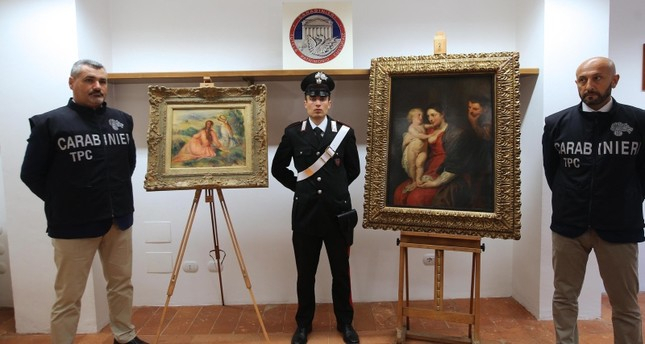 Викрадені картини Ренуара і Рубенса вартістю €26 млн знайшли в Італії
