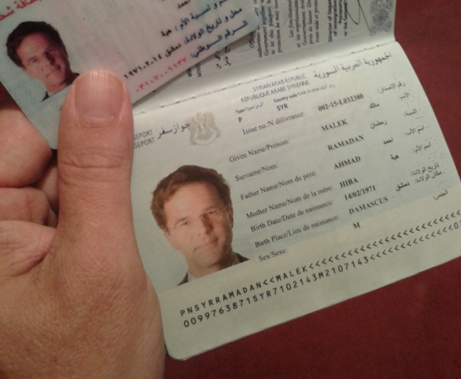 Журналіст за 750 євро купив сирійський паспорт 