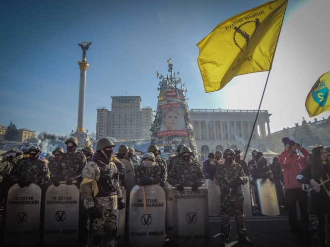 Самооборона Майдана начинает деятельность в областях Украины, - Парубий