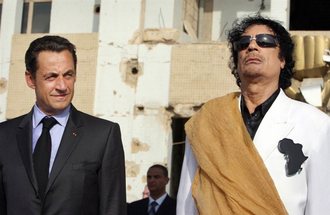 Саркозі звинуватили в отриманні грошей від Каддафі