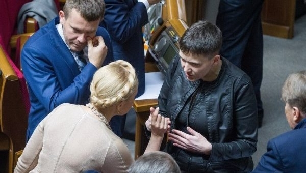 Тимошенко раскритиковала Савченко за намерение вести переговоры с сепаратистами