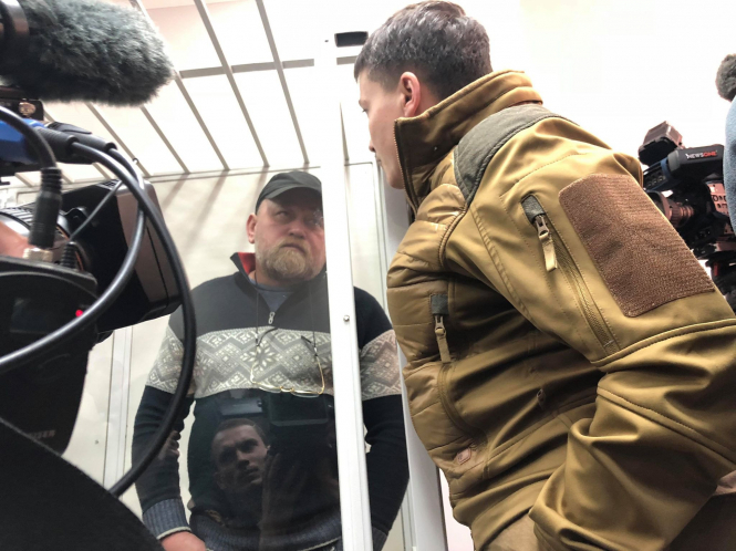 Савченко пришла на суд к Рубану и отдала ему честь, - ФОТО