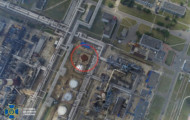 росія планує влаштувати диверсію на нафтопереробному заводі в білорусі – СБУ