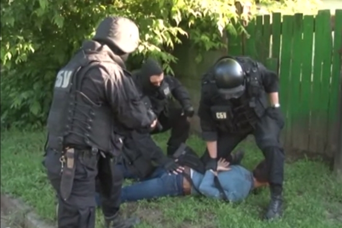 СБУ затримала організатора сепаратистів у Черкасах, - відео
