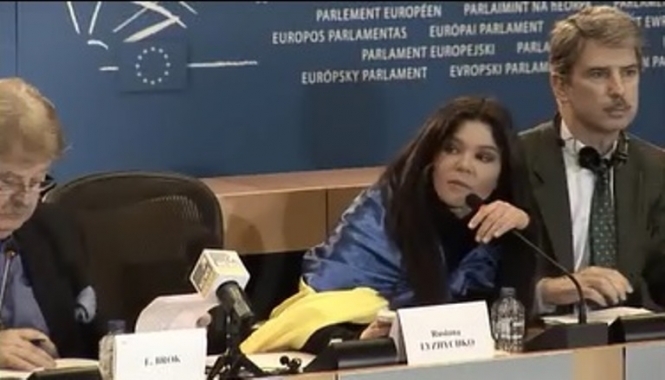Руслана у Брюсселі пообіцяла розпочати голодування, якщо ЄС не впровадить санкції