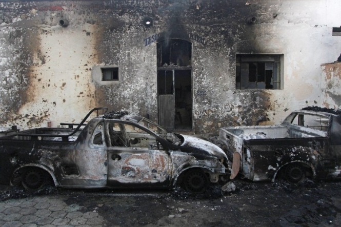 Розгнівані мешканці спалили будинок мерії в штаті Пуебла в Мексиці
