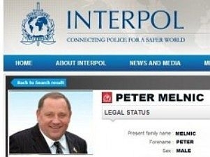 Міліція: Мельник на сайті Інтерполу - це фейк 