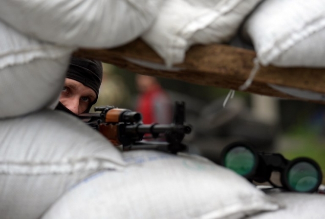 Українські військові знищили один блокпост бойовиків в Донецькій області, - прес-центр 