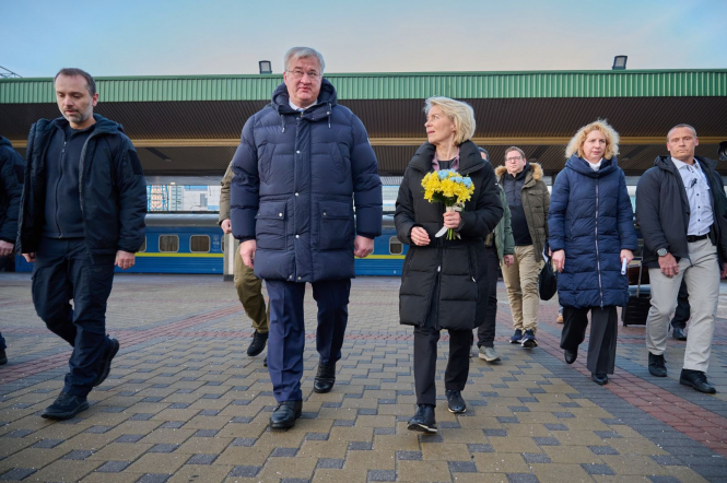 Європейські лідери прибули до Києва у річницю вторгнення (оновлено)

