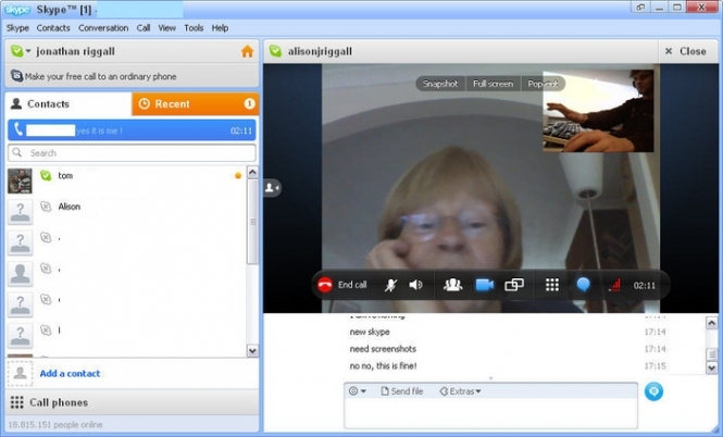 Спілкуватись через Skype можна буде за допомогою голограм