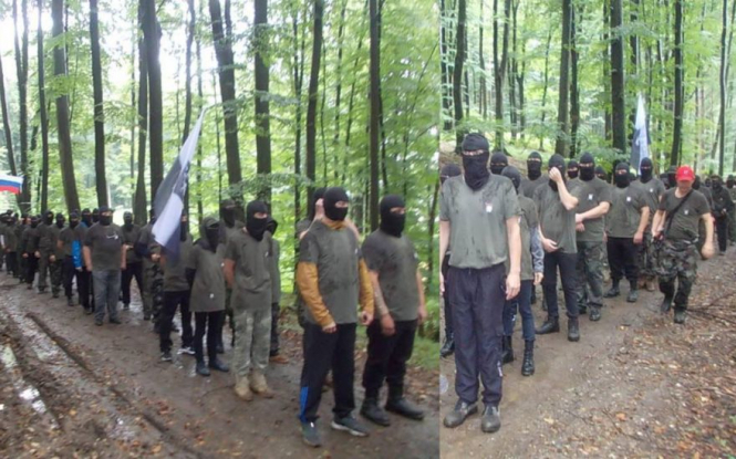 Словенские парамилитарные группировки похвастались бойцами, которые воевали в Украине