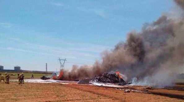 В Іспанії розбився військовий літак: загинули 10 осіб