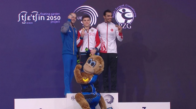 Український гімнаст Пахнюк став віце-чемпіоном Європи
