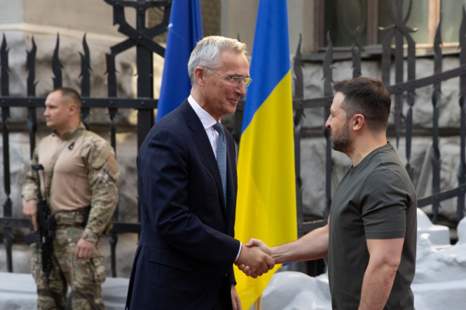 До Києва прибув генсек НАТО Єнс Столтенберг (оновлено)