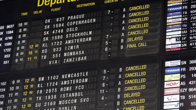 Испанский аэропорт приостановил работу из-за массового бегства пассажиров