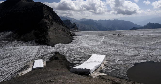 Вперше за століття Швейцарський гірський перевал може втратити усі свої льодовики