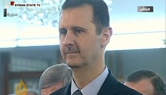 Сирійські повстанці обстріляли кортеж президента Асада (відео)