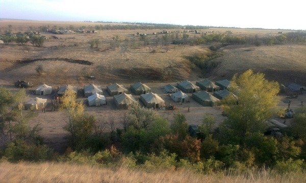 Російські військові розгортають польовий табір за 3 км від кордону з Україною, – ДПСУ