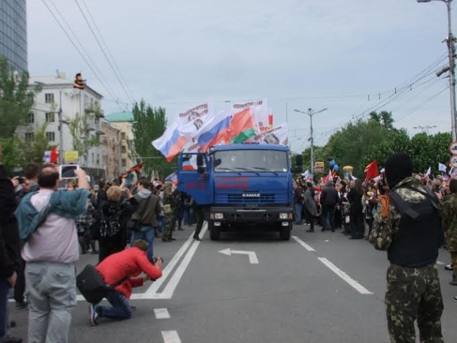 Донецкие террористы отправились 