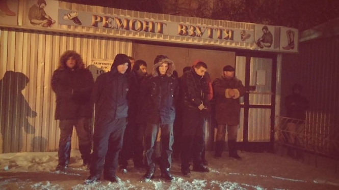 Активисты Евромайдану в Киеве задержали три автобуса с 
