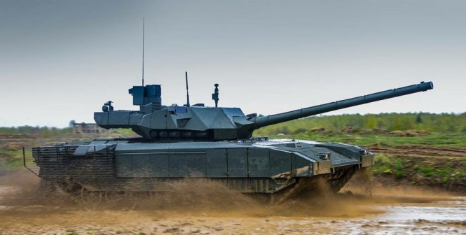 росія планує перекинути в Україну свої танки Т-14 – розвідка