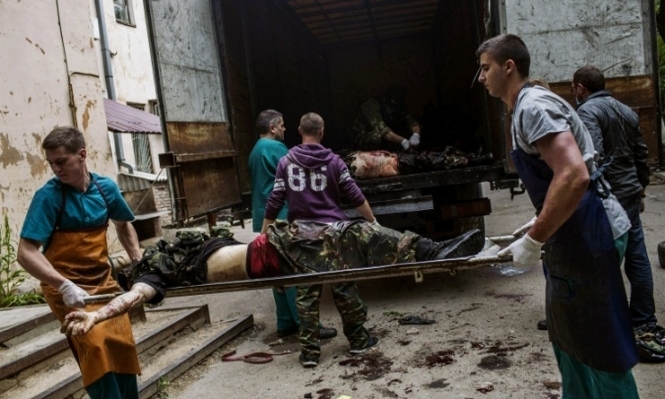 Среди террористов, погибших во время АТО в аэропорту Донецка, есть 33 выходца из РФ