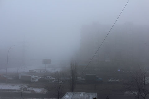 У КМДА назвали причину смогу і смороду у Києві