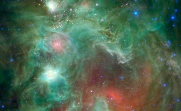 NASA показало яскраве фото космічної туманності