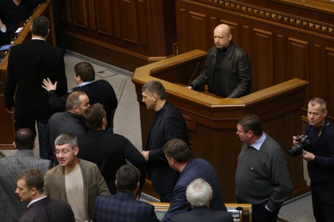 Александр Турчинов стал председателем Верховной Рады Украины