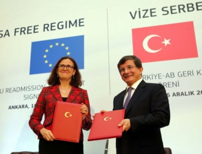 Туреччина і ЄС підписали угоду про безвізовий режим