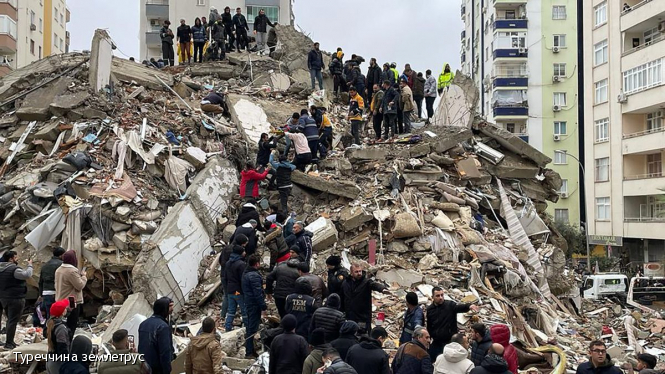 У Туреччині потужний землетрус: кілька сотень загиблих і більше 2 тисяч поранених