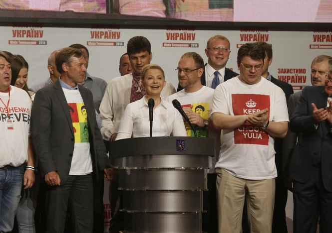 В штабе Тимошенко реагировали на результаты экзит-полов - видео