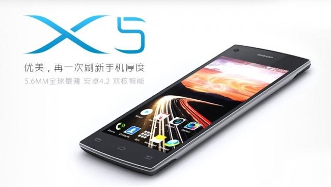 Китайська компанія Umeox представила найтонший у світі смартфон (фото)
