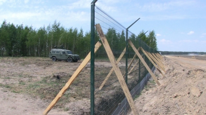 Стена на украино-российской границе построена только на 10,5%, - Госпогранслужба