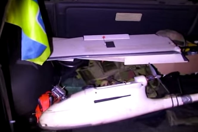 Правоохранители сбили беспилотник террористов ДНР - видео