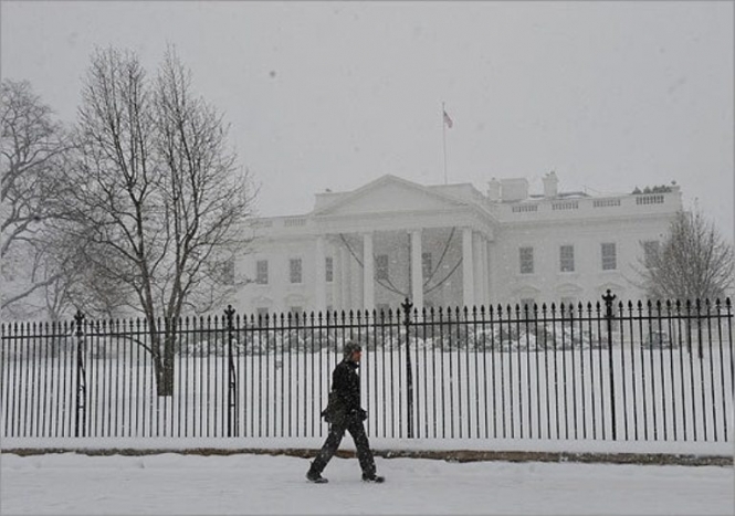 На Вашингтон насувається потужний сніговий шторм