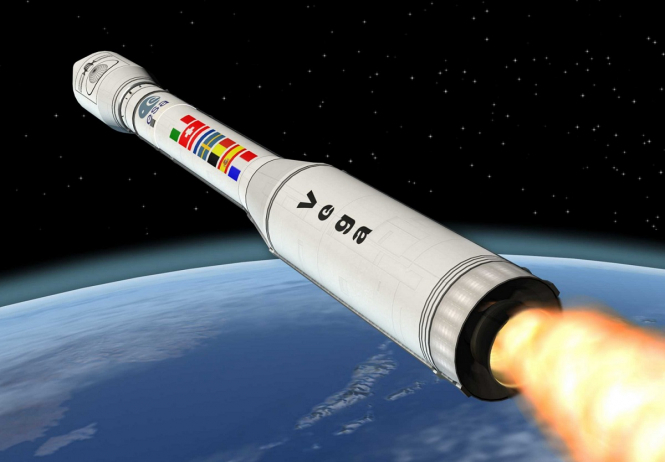 Итальянская компания покупает 10 дополнительных украинских двигателей для ракеты-носителя Vega почти € 6 