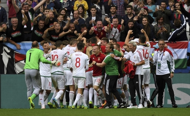 Євро-2016: Угорщина сенсаційно і впевнено перемагає Австрію