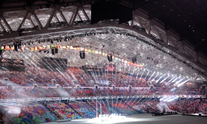 В Сочи началась церемония открытия ХХII зимних Олимпийских игр