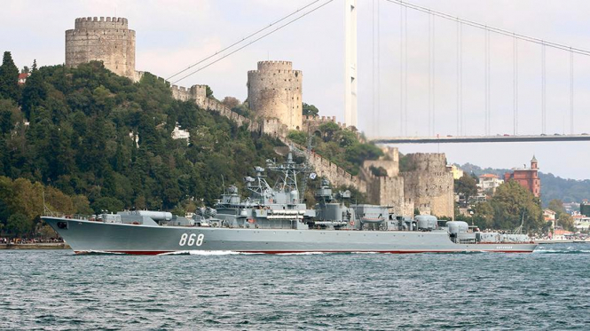 Россия направила к берегам Сирии мощное группировки боевых кораблей