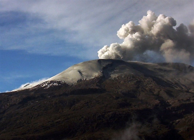 У Колумбії прокинувся вулкан Невадо дель Руїс