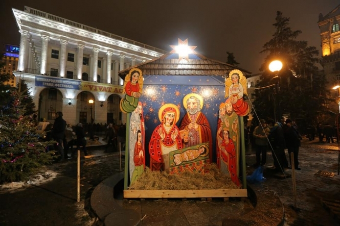 В Киеве благодаря Євромайдану появилась первая инсталляция