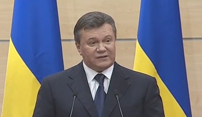 Хочу сказать, что я жив, - Янукович