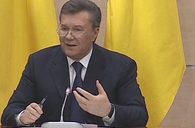 Януковичу стыдно, что допустил 