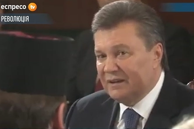 Янукович вважає, що зараз не час говорити про федералізацію України
