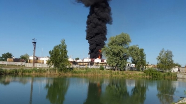 Причиной пожара на АЗС под Васильковом была неудачная кража, - СМИ