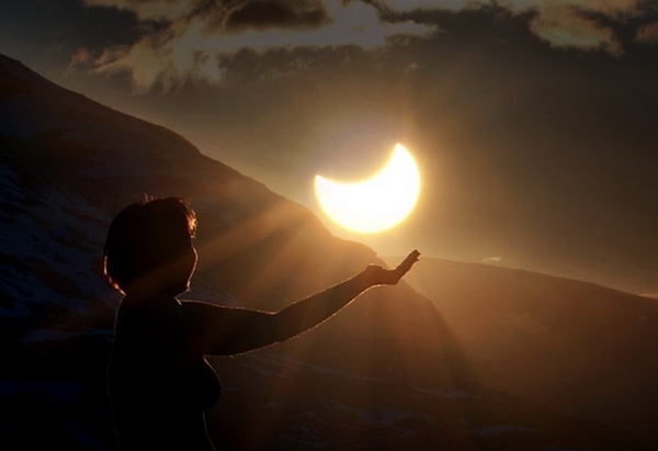 Солнечное затмение можно будет наблюдать по всей территории Украины